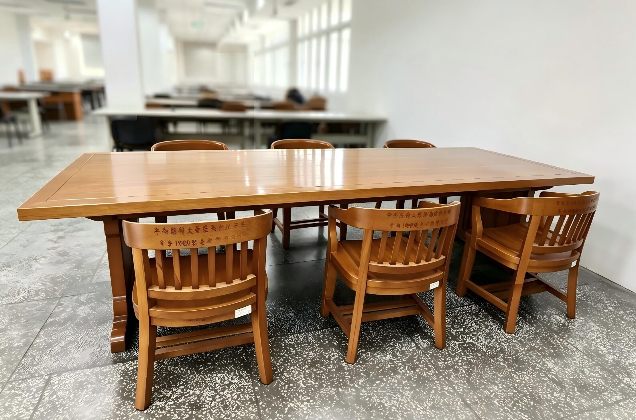 医学馆桌椅